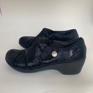 Clarks Shoes - Clarks England Channing Ann, black, Women's 7M